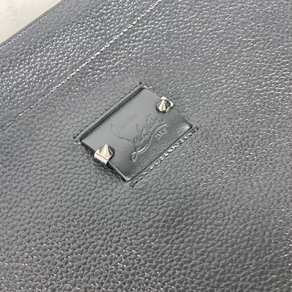 Christian Louboutin Crossbody Logo SKY 2WAY Bag Clutch Pouch Bag Shoulder Bag - Picture 7 of 14